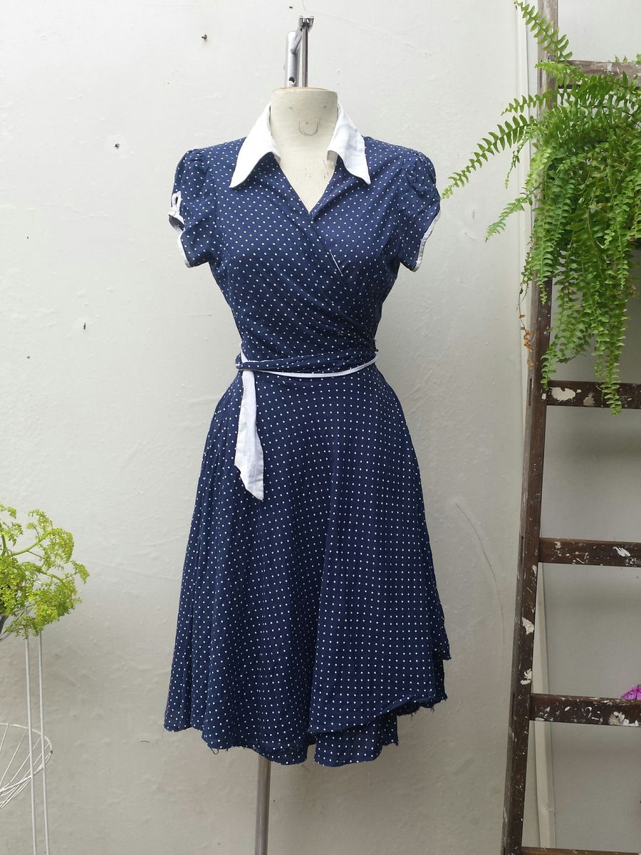 vestido vintage anos 60