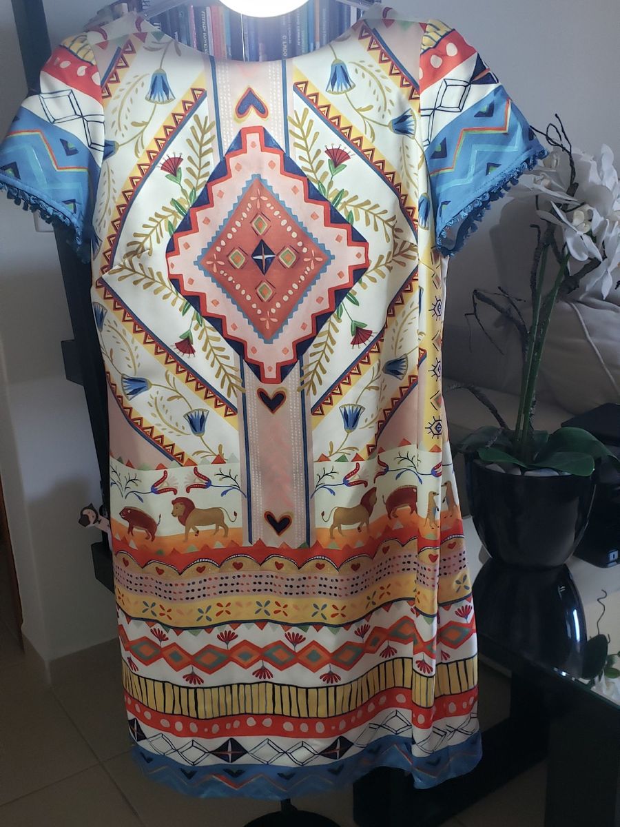 vestido antix amigos da selva