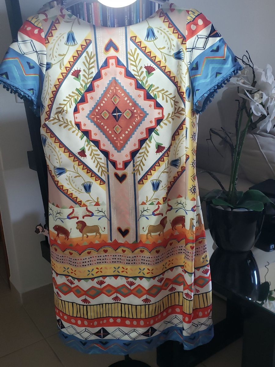 vestido antix rei leao