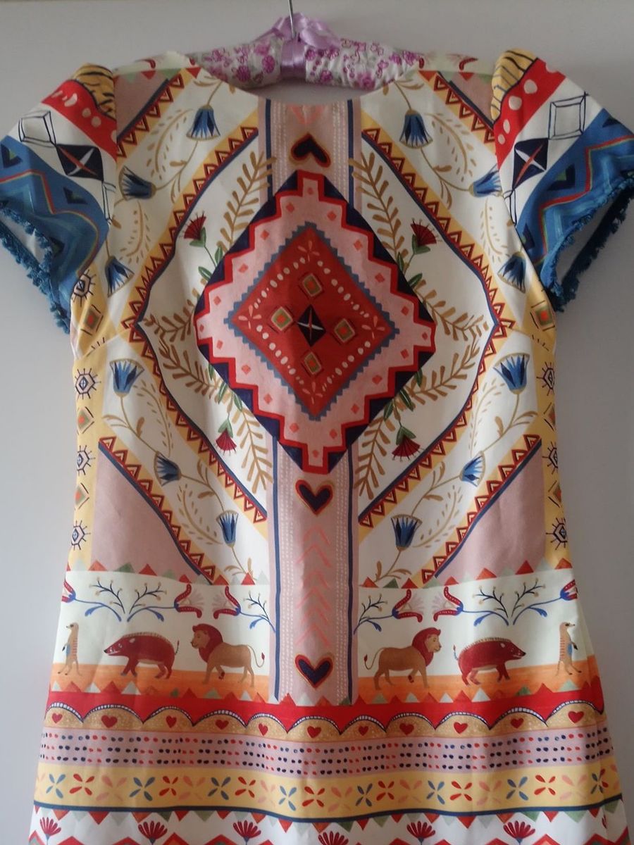 vestido antix amigos da selva