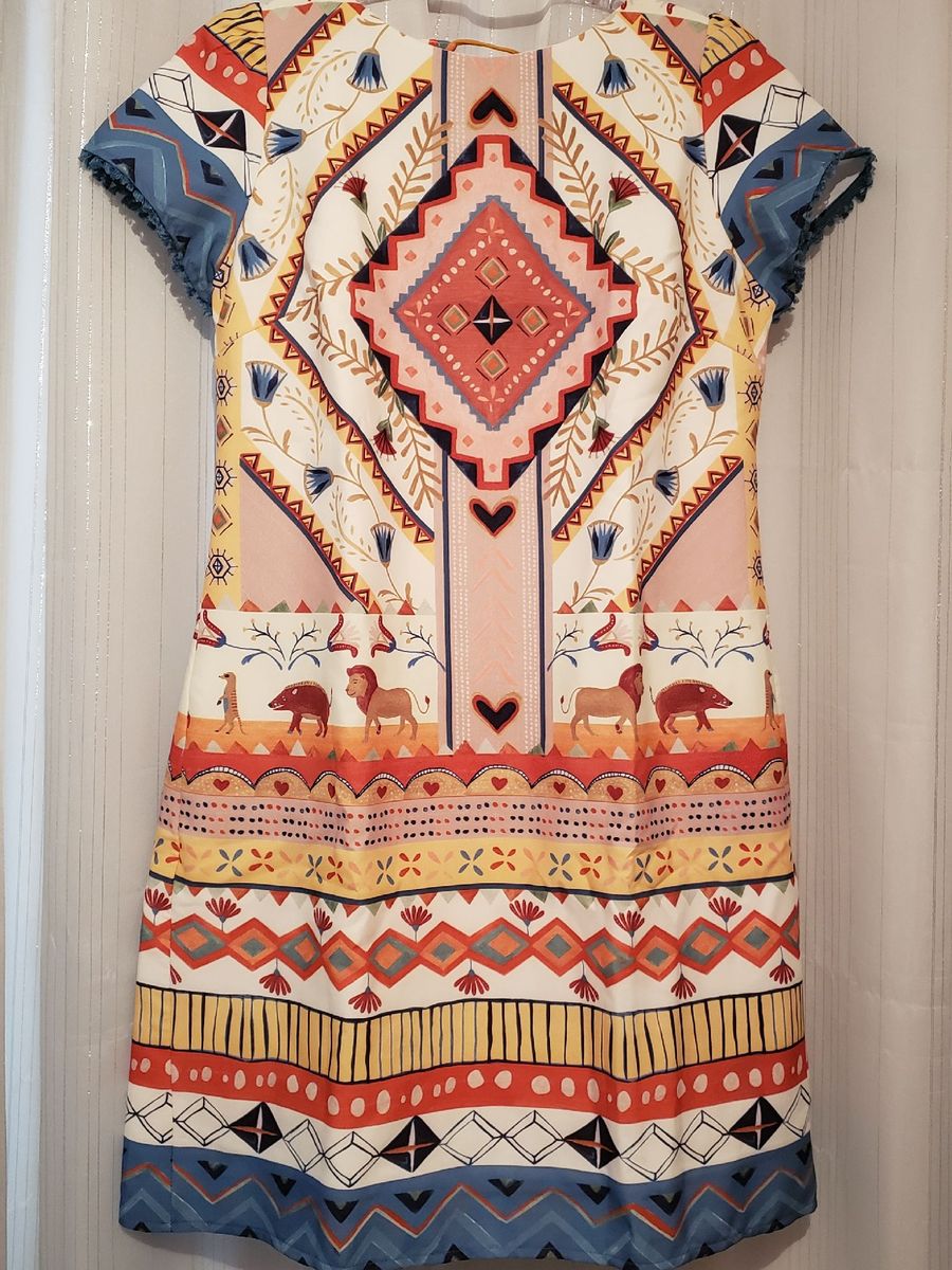 vestido antix amigos da selva