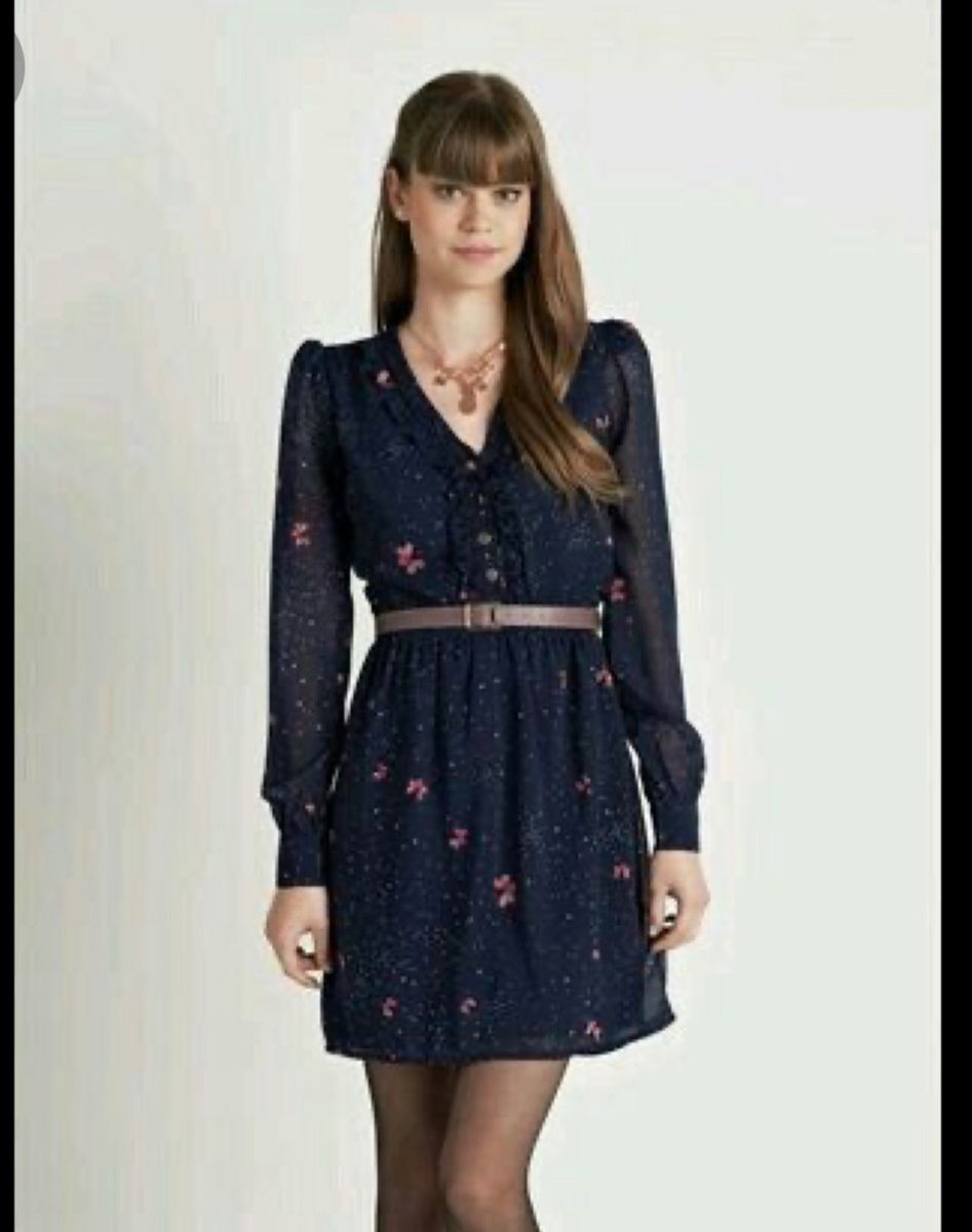 vestido borboflor antix