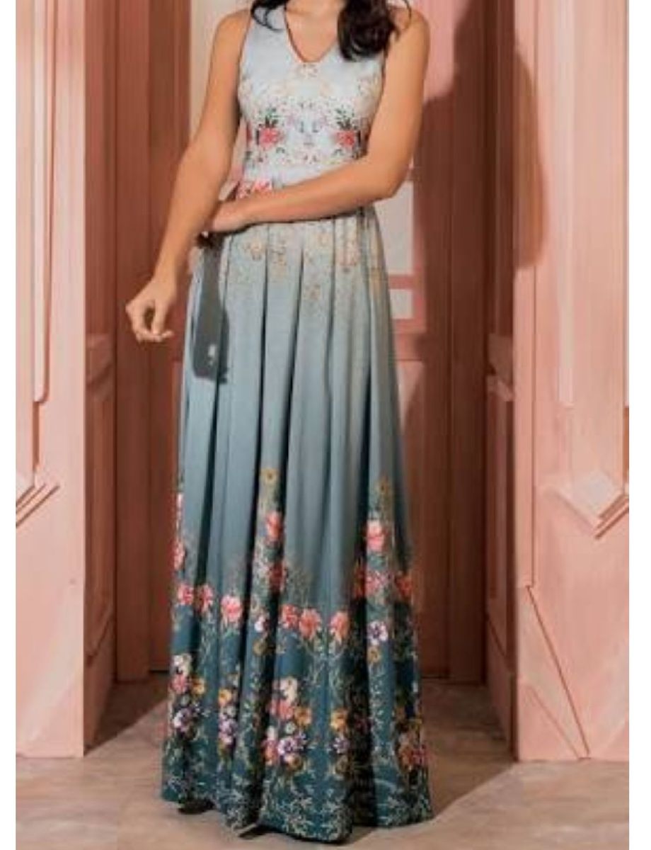 vestido azul antix