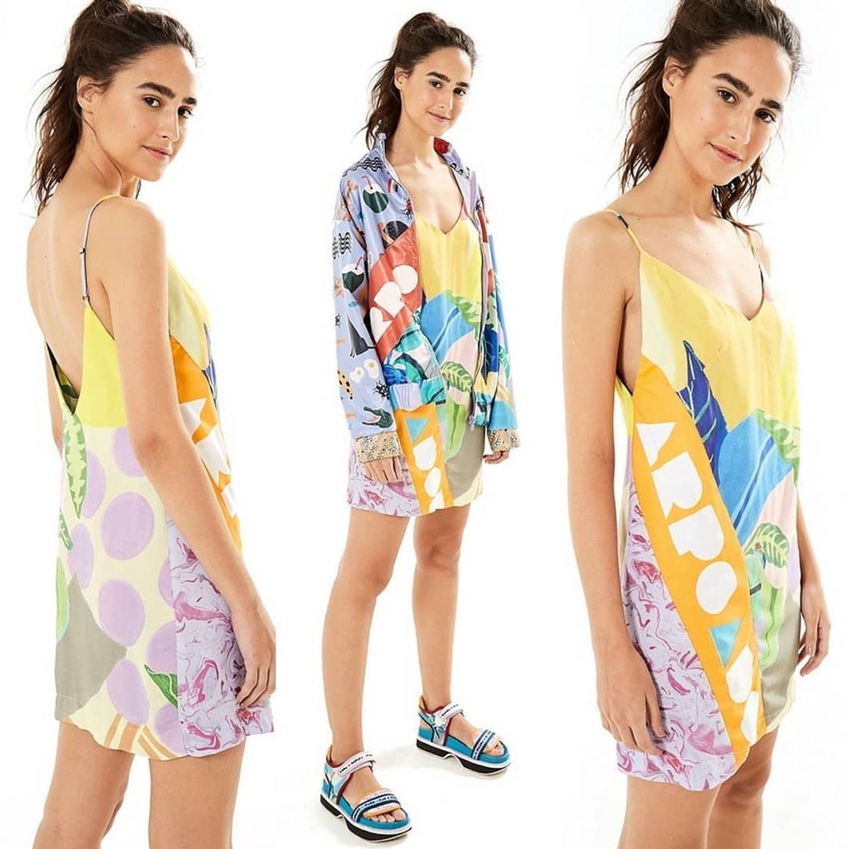 vestido arpoador farm