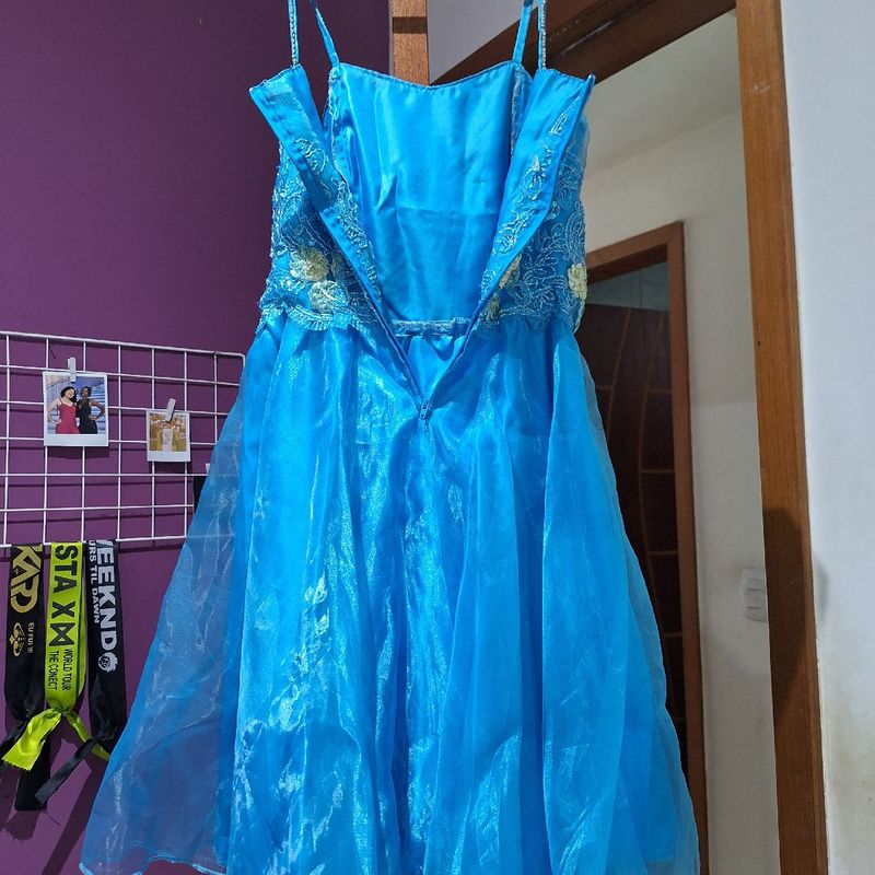 Vestido de daminha de hot sale debutante