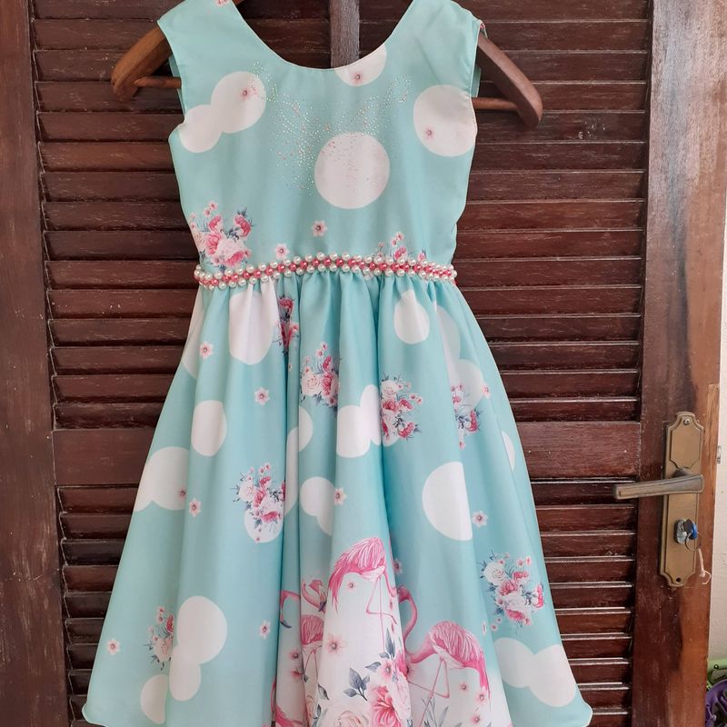 Roupa de flamingo sales infantil