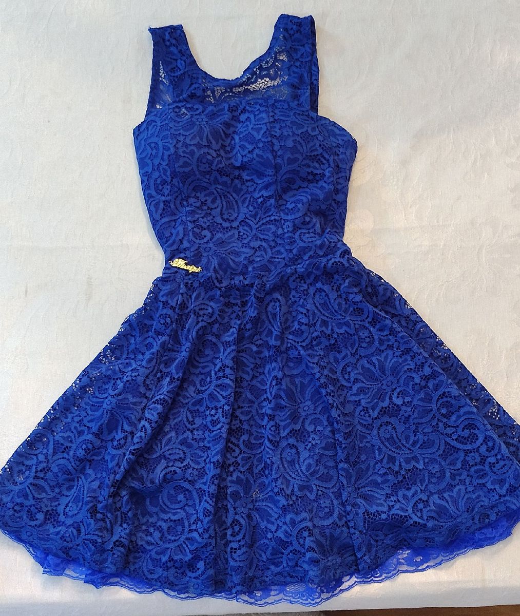 Vestido azul hot sale turquesa escuro