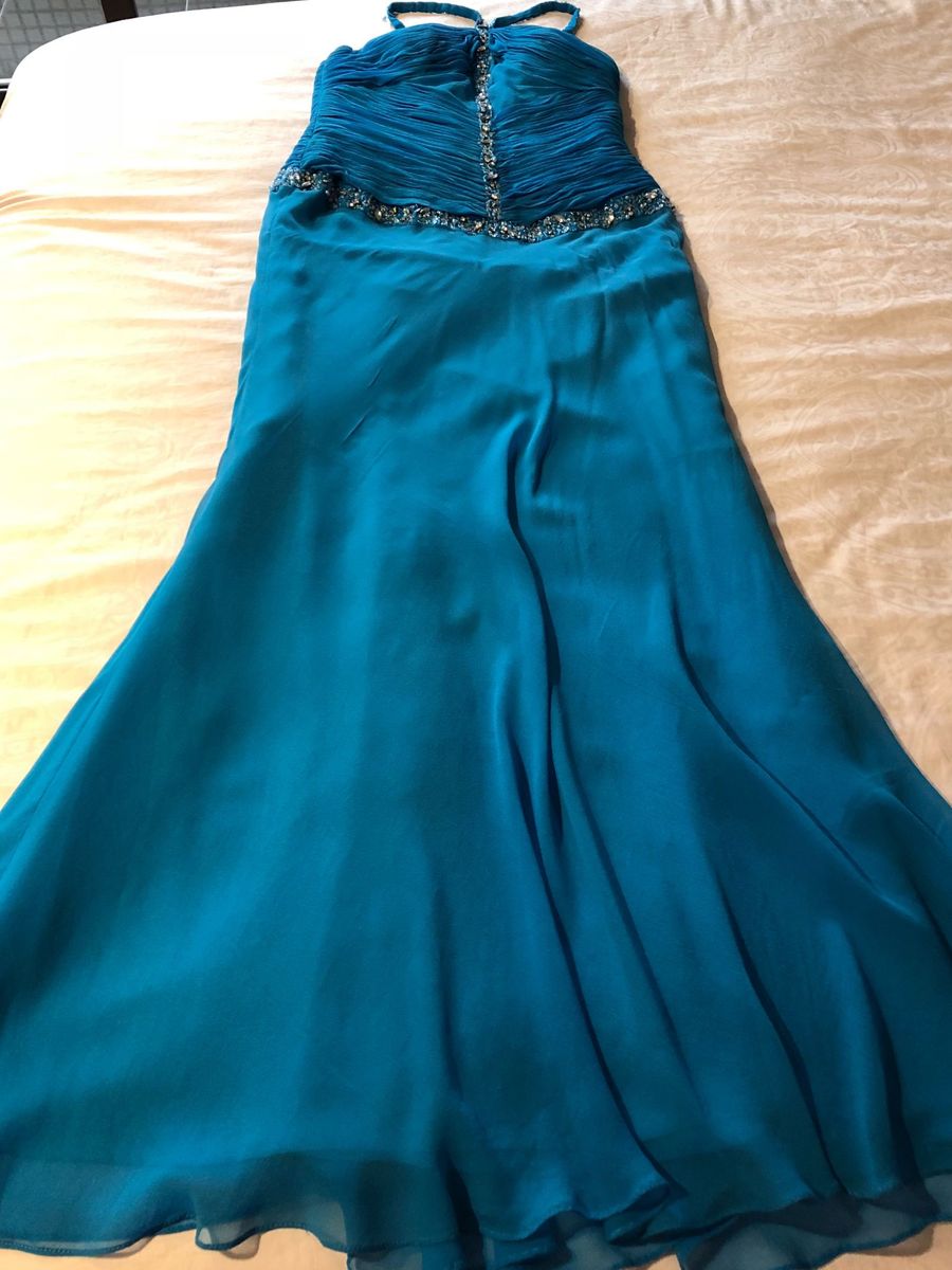 vestido azul tiffany sereia