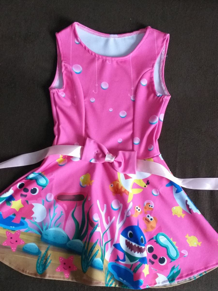 vestido baby shark