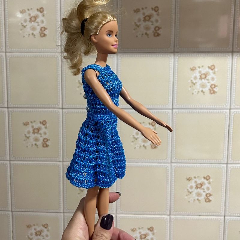 Roupas Barbie Crochê + Bolsa | Brinquedo Barbie Nunca Usado 62227861 |  enjoei