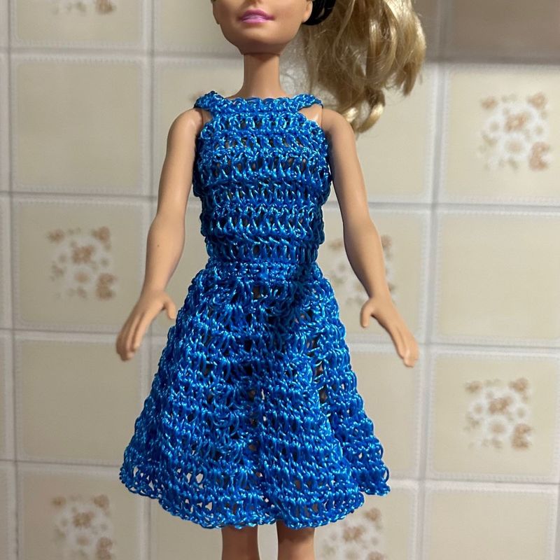 Vestido Barbie Croche, Comprar Novos & Usados