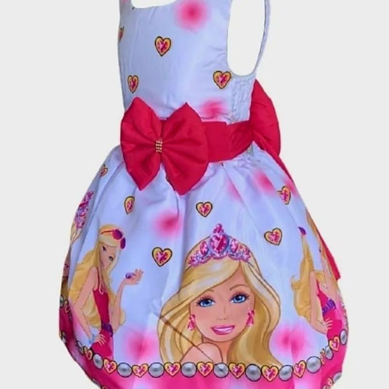 Vestido Chemise Barbie Infantil 2 Anos | Roupa Infantil para Menina Barbie  Nunca Usado 40698531 | enjoei
