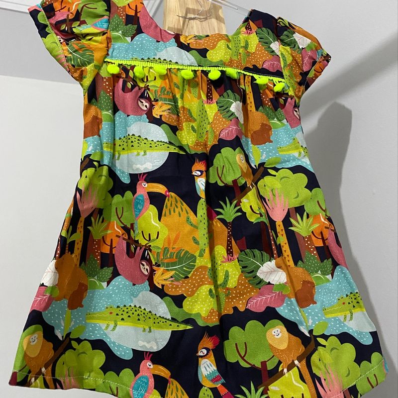 Vestido tipo bata store infantil