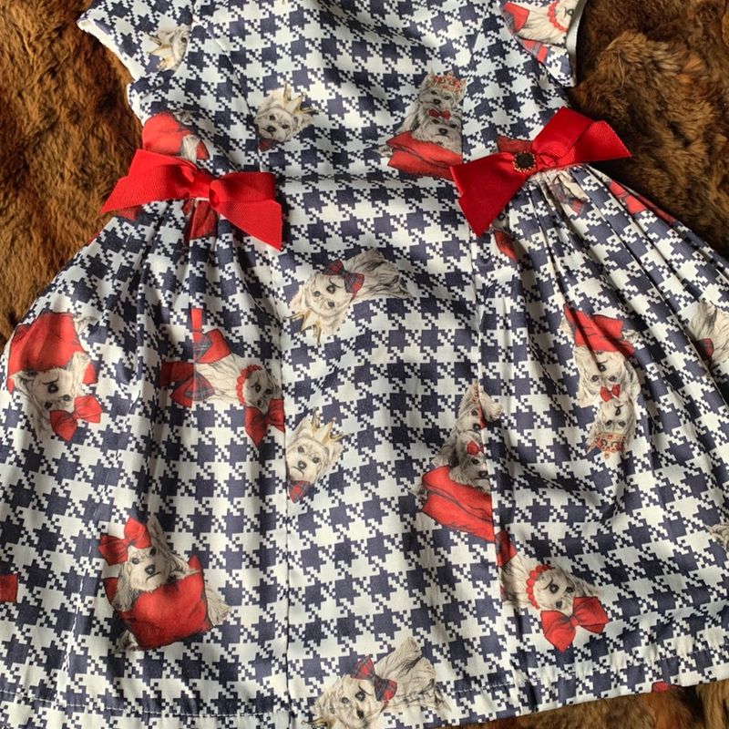 Vestido best sale matinee infantil