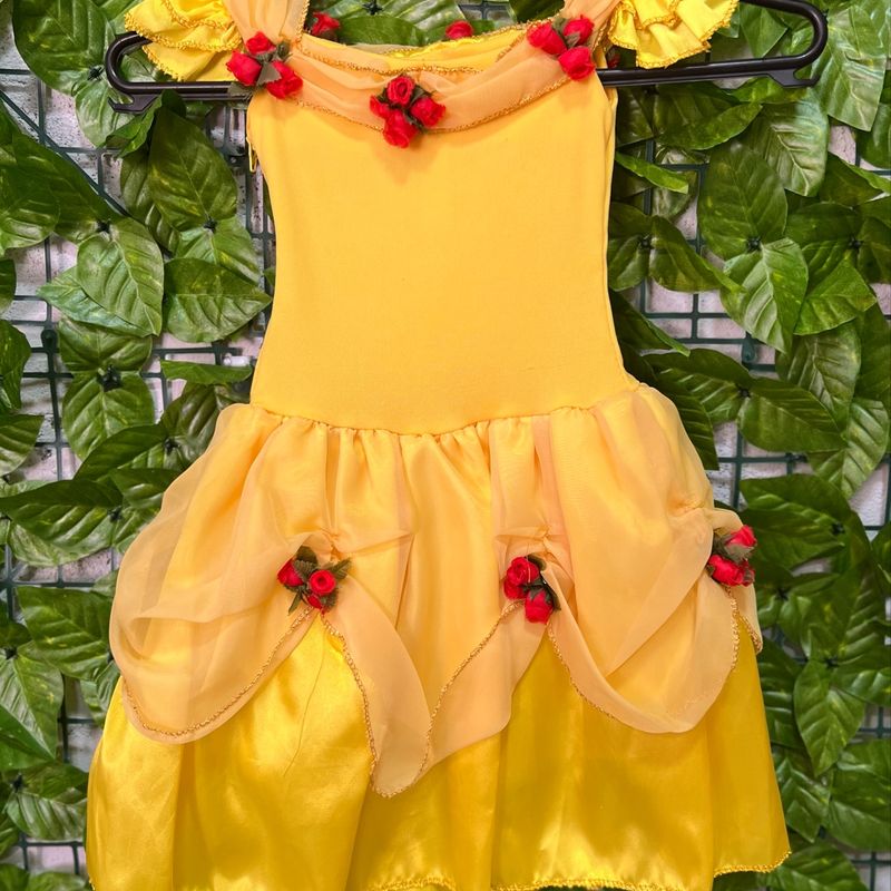 Vestido bela best sale 1 ano