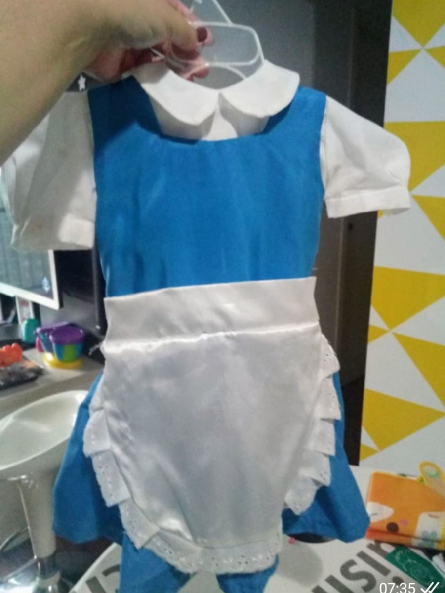 vestido da bela camponesa