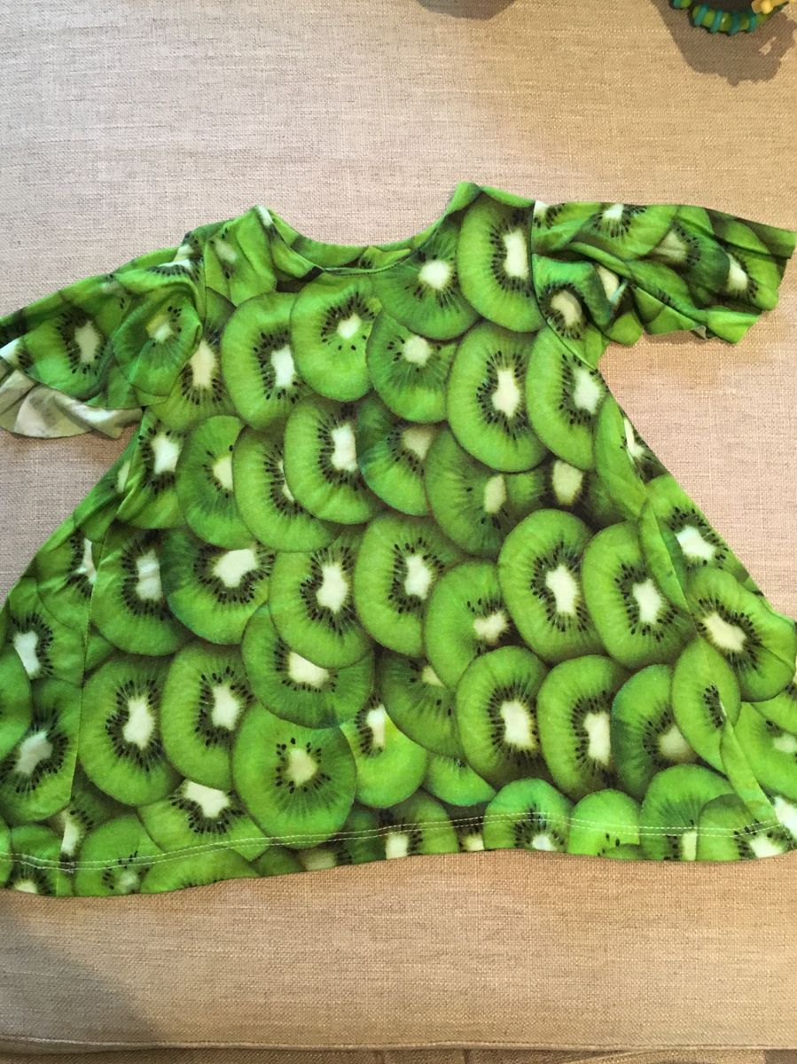 Vestido Blusa Kiwi Roupa Infantil Para Bebe Nunca Usado Enjoei