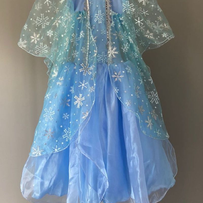 Roupa da best sale elsa frozen