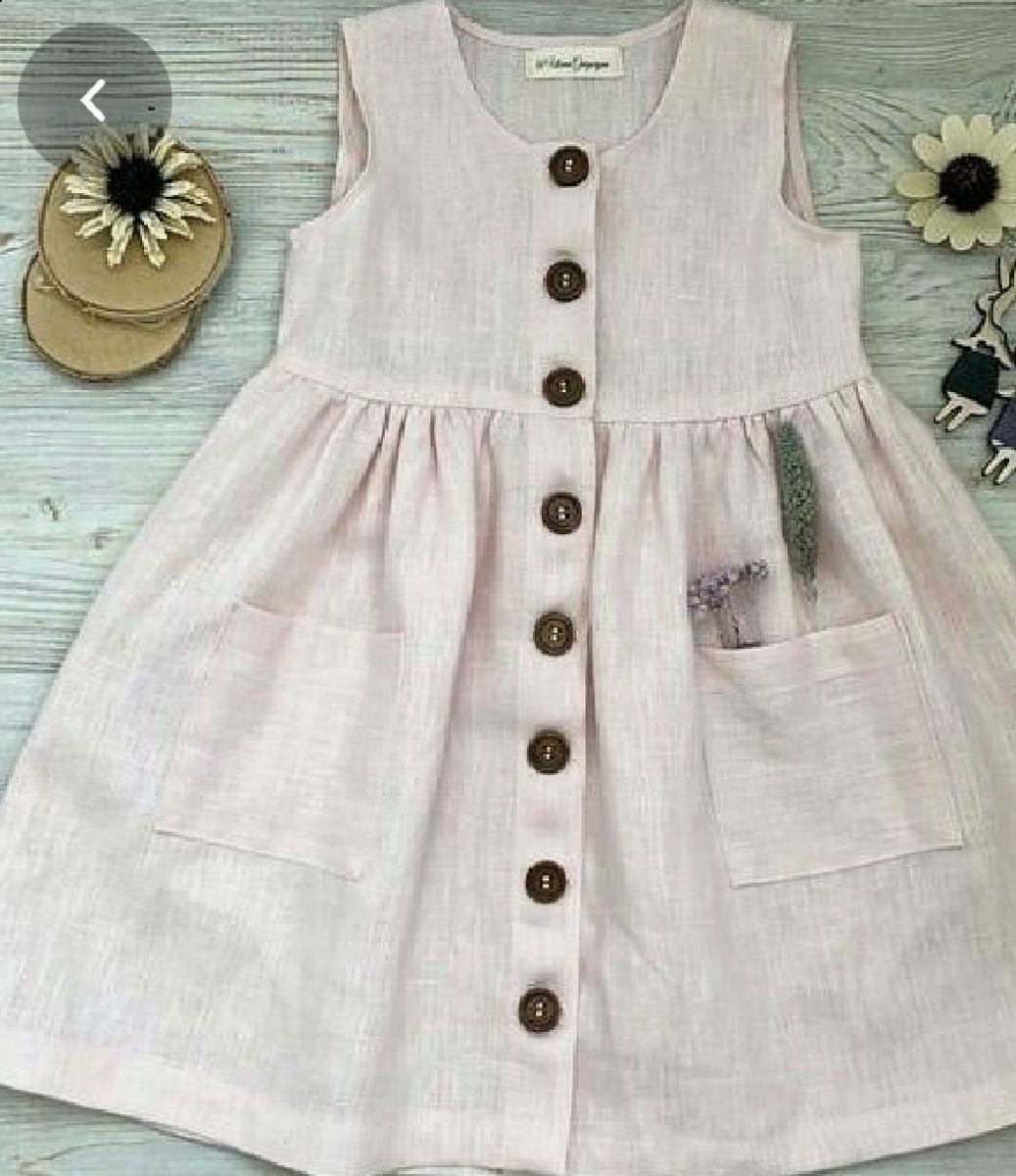 vestido infantil boho chic