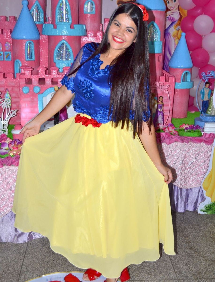 vestido branca de neve mae