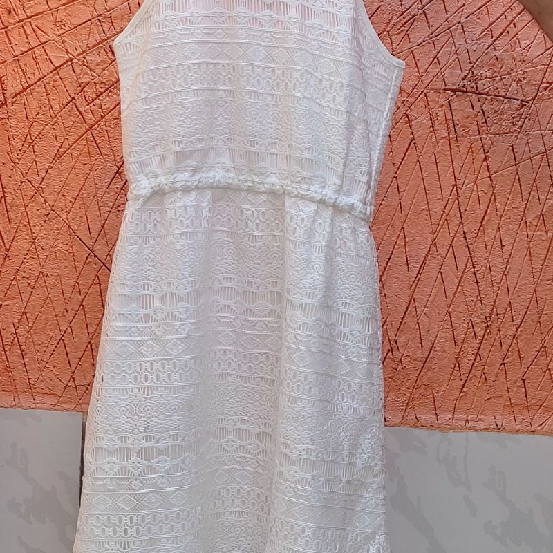 Vestido store branco pernambucanas