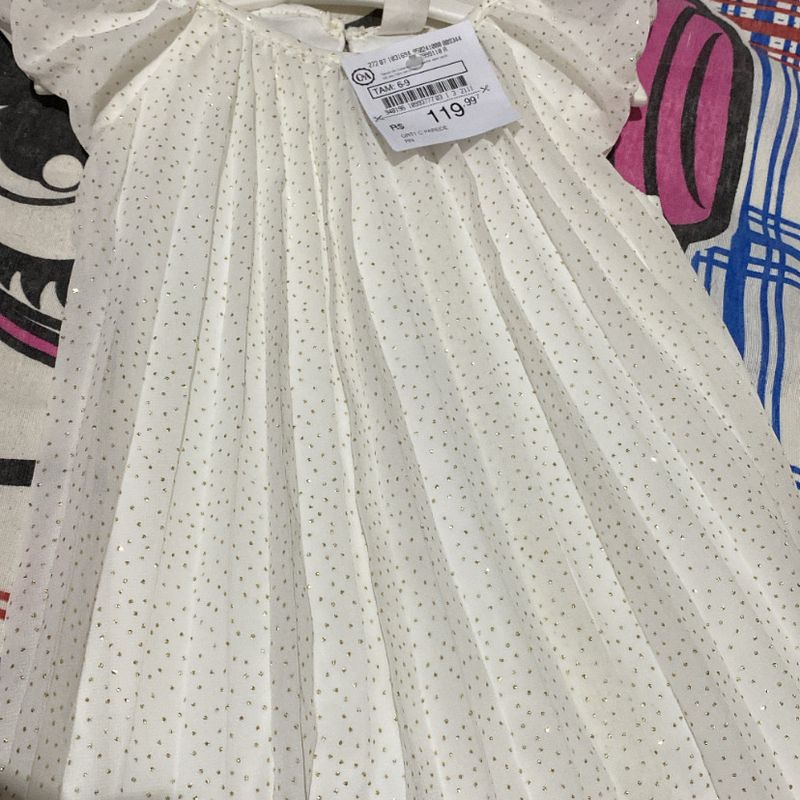 Vestido branco 2024 na c&a