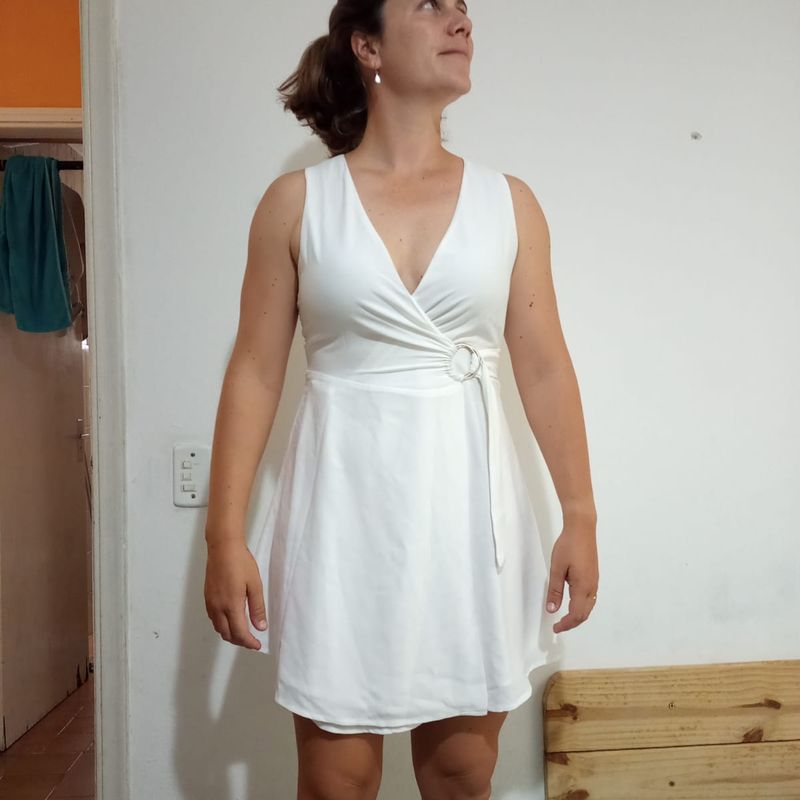 Amaro sales vestido branco