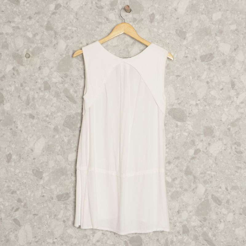 Vestido branco hot sale amaro