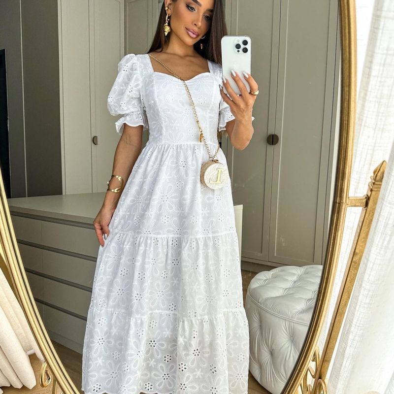 Vestido branco best sale ano novo