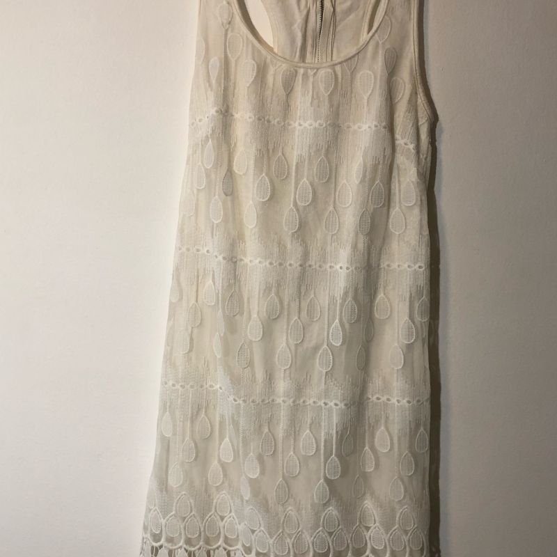 Vestido branco hot sale aquamar