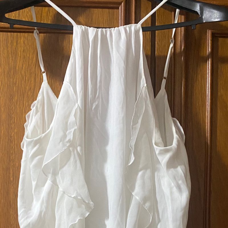 Vestido branco sale aquamar