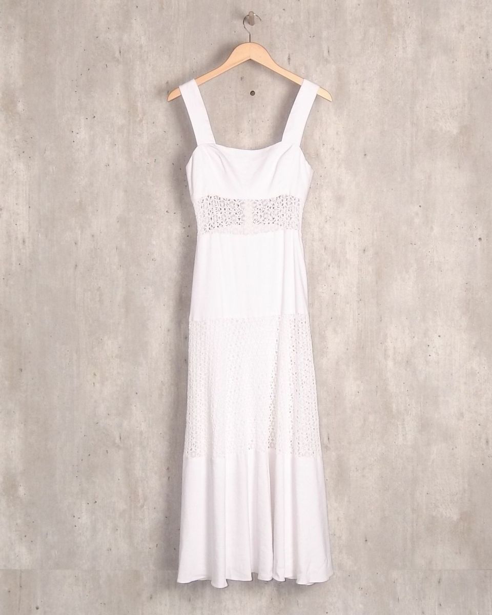 vestido branco amissima