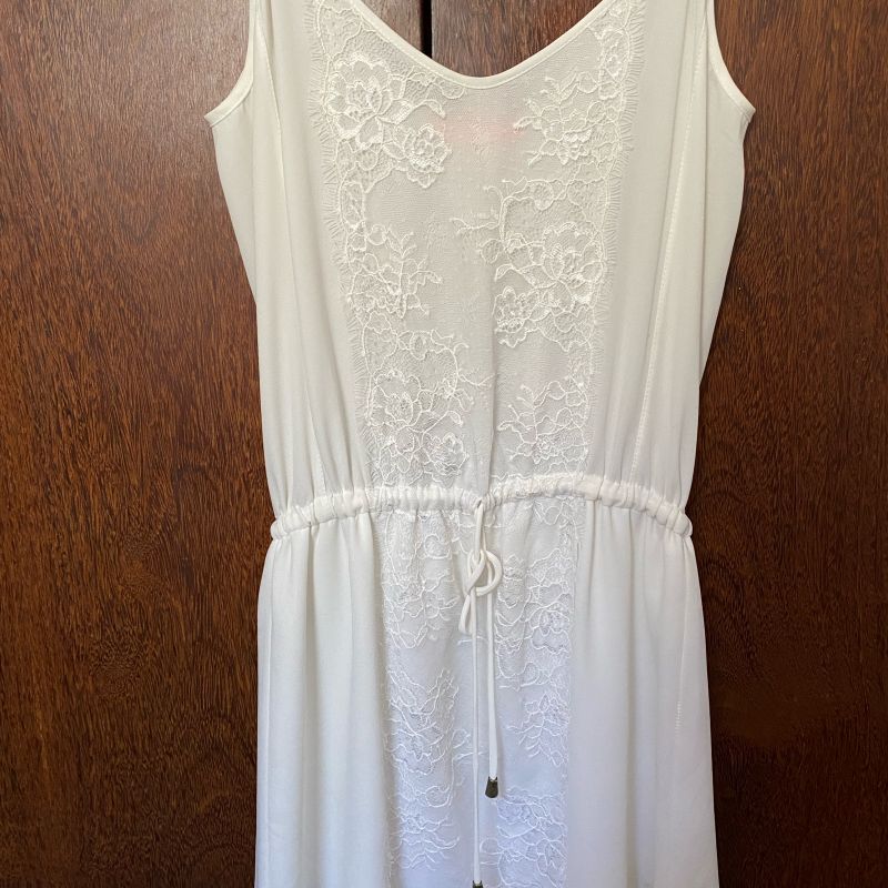 Vestido branco best sale dress to