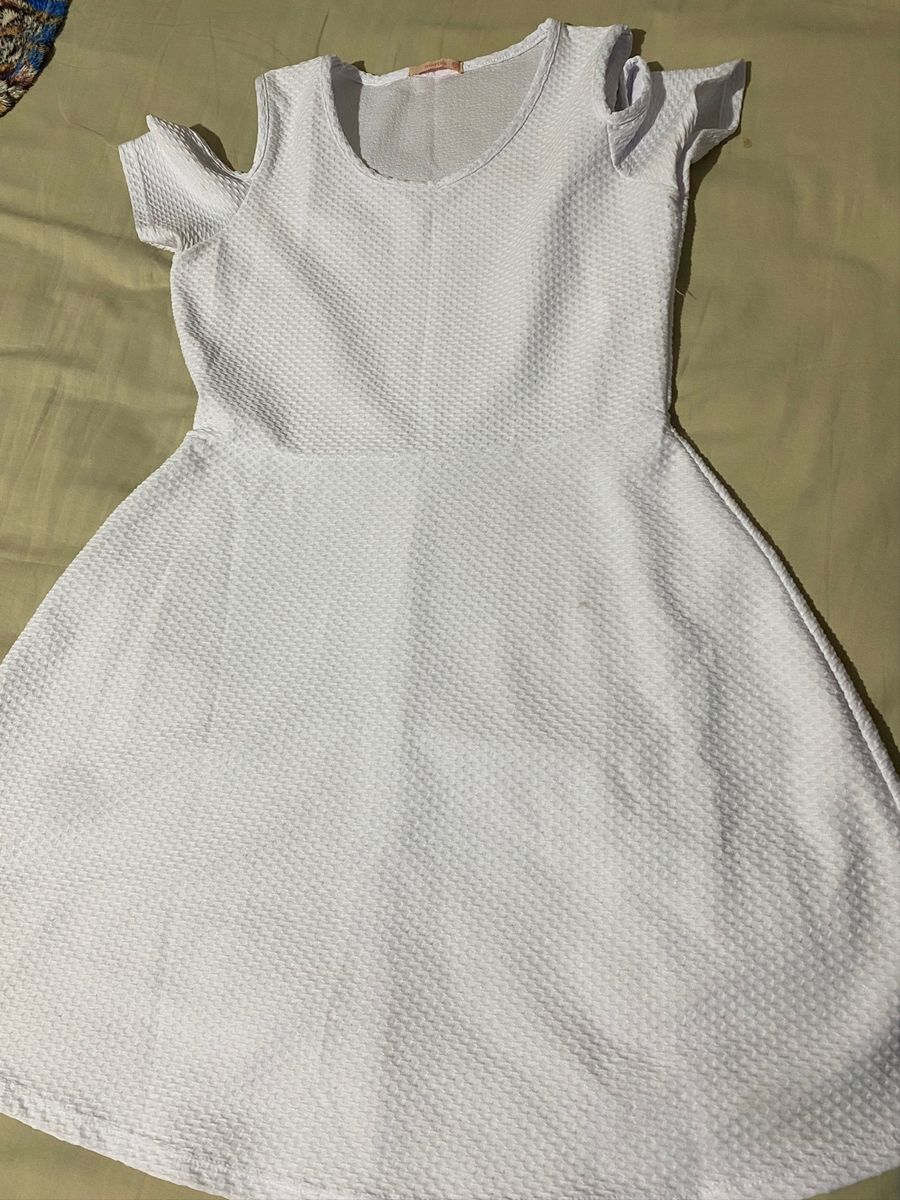 Vestido branco curto sales marisa