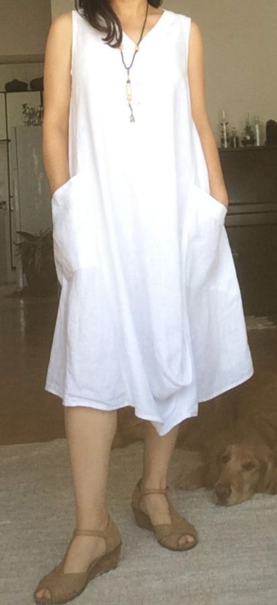 roupas de linho puro