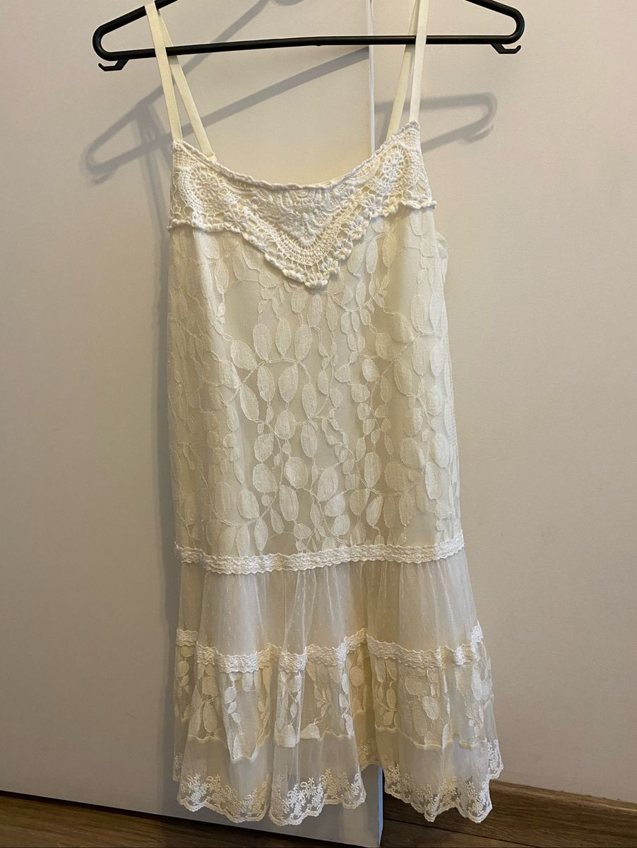 forever 21 vestido branco