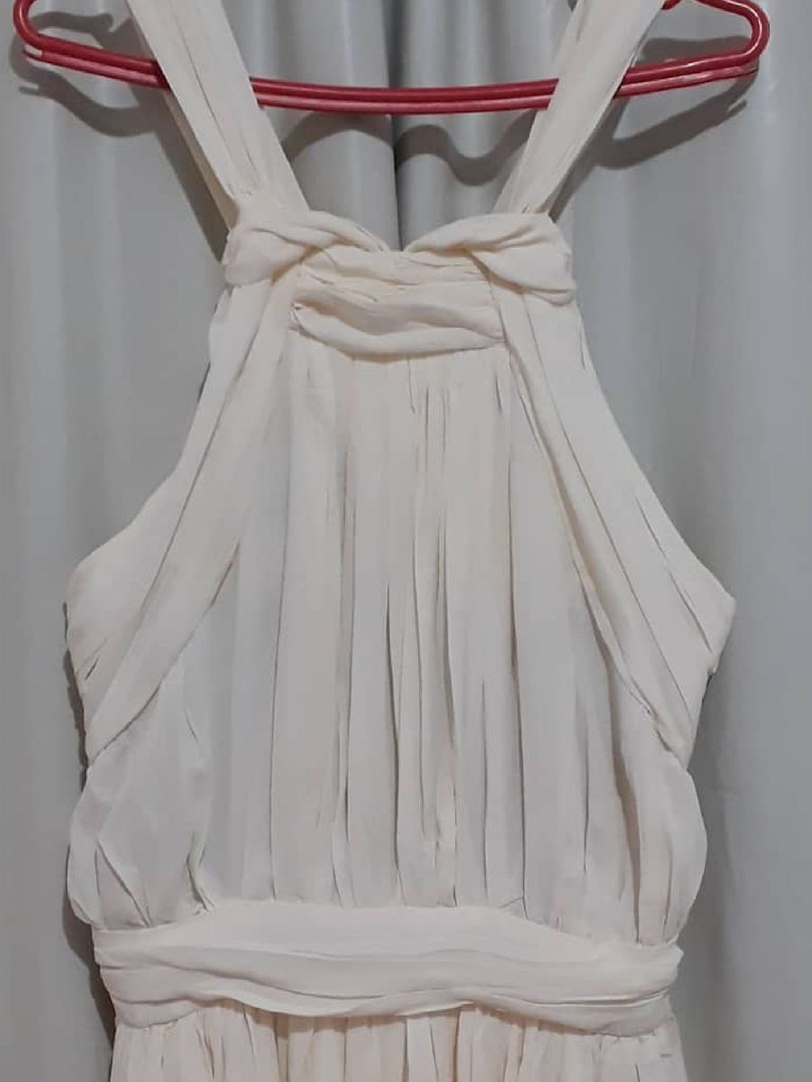 vestido branco gelo