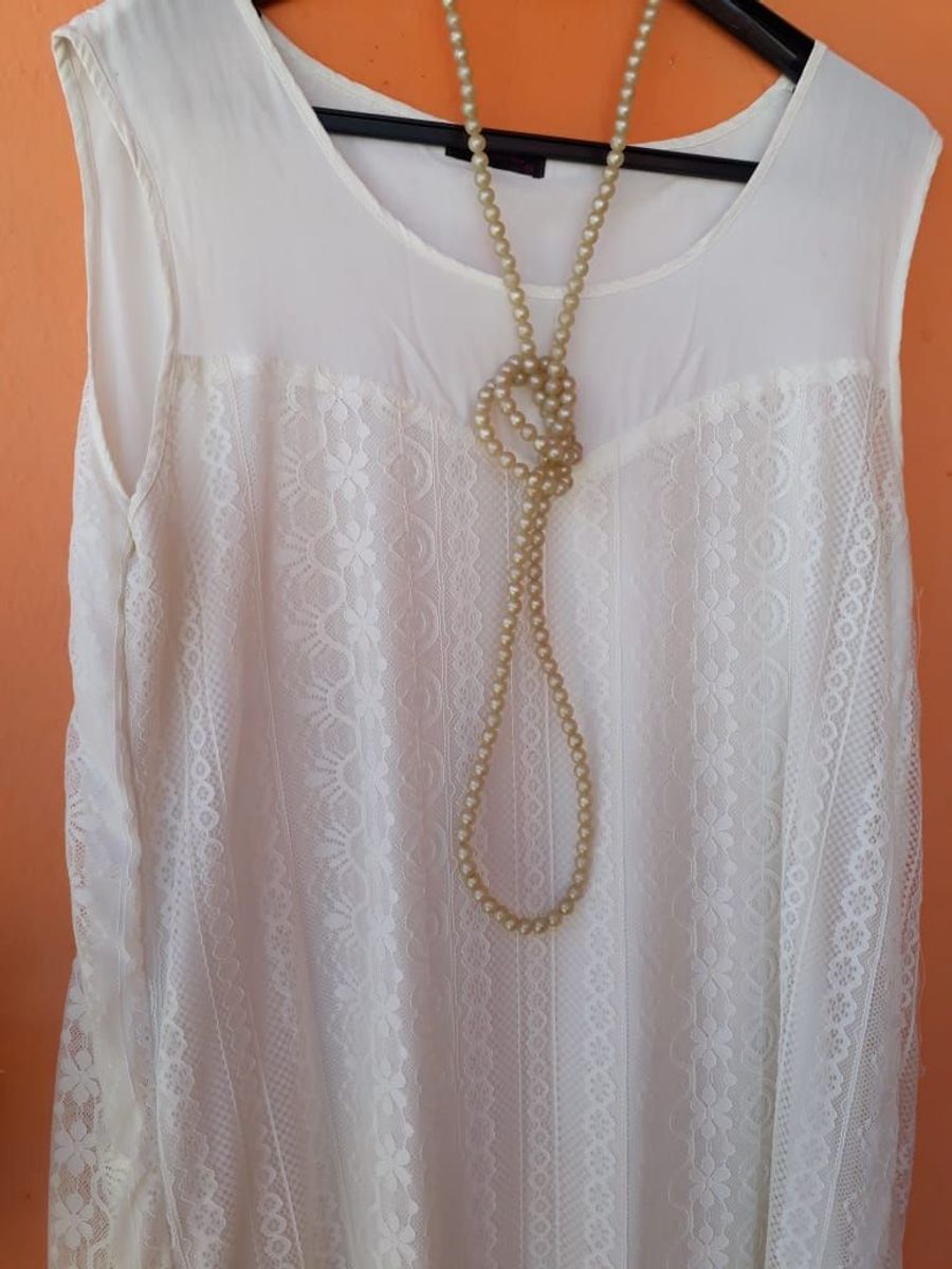 vestido branco gelo