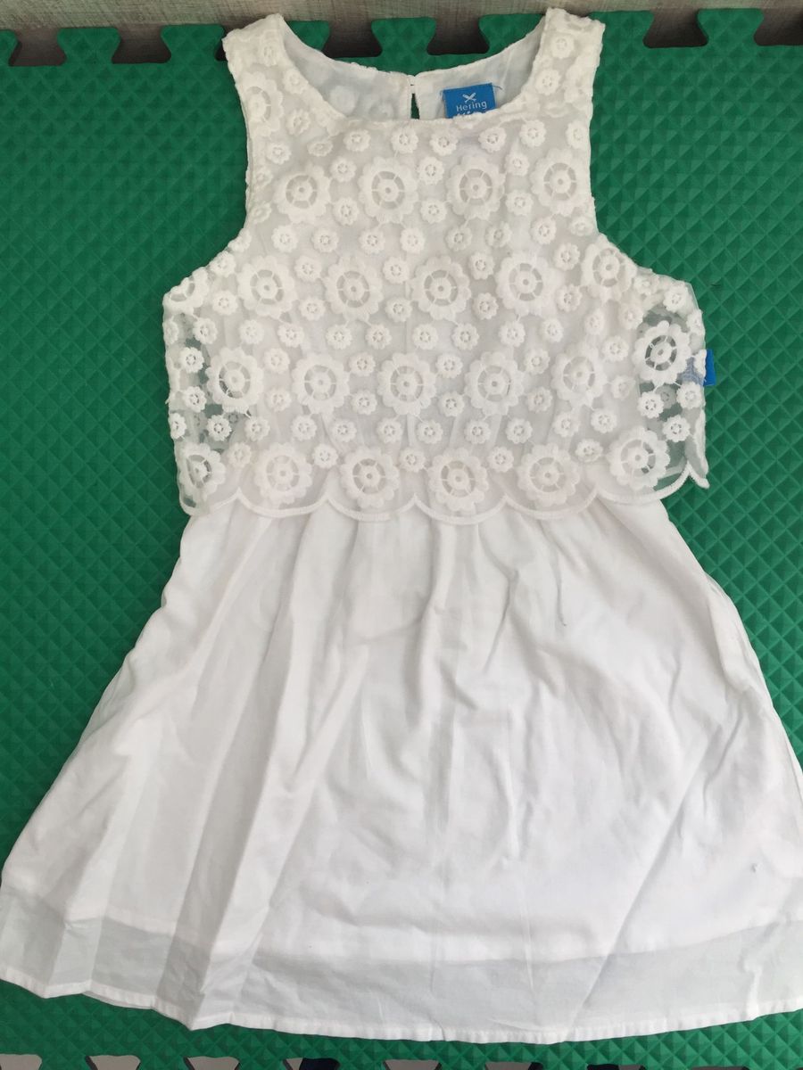 hering vestido branco