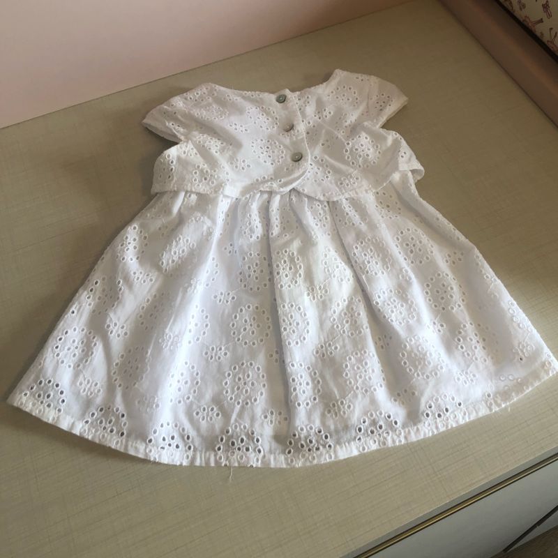 Vestido branco best sale hering infantil