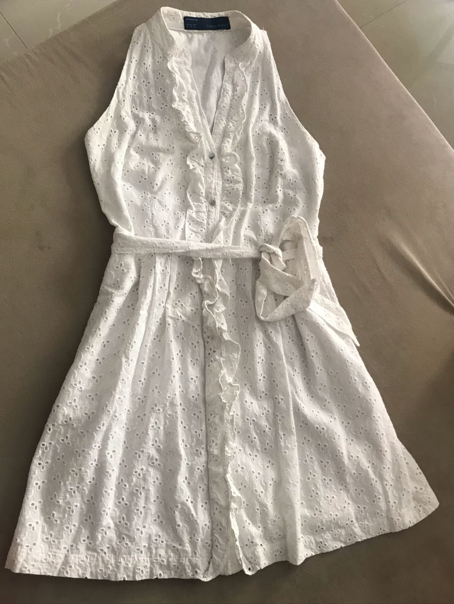 vestido branco de marca