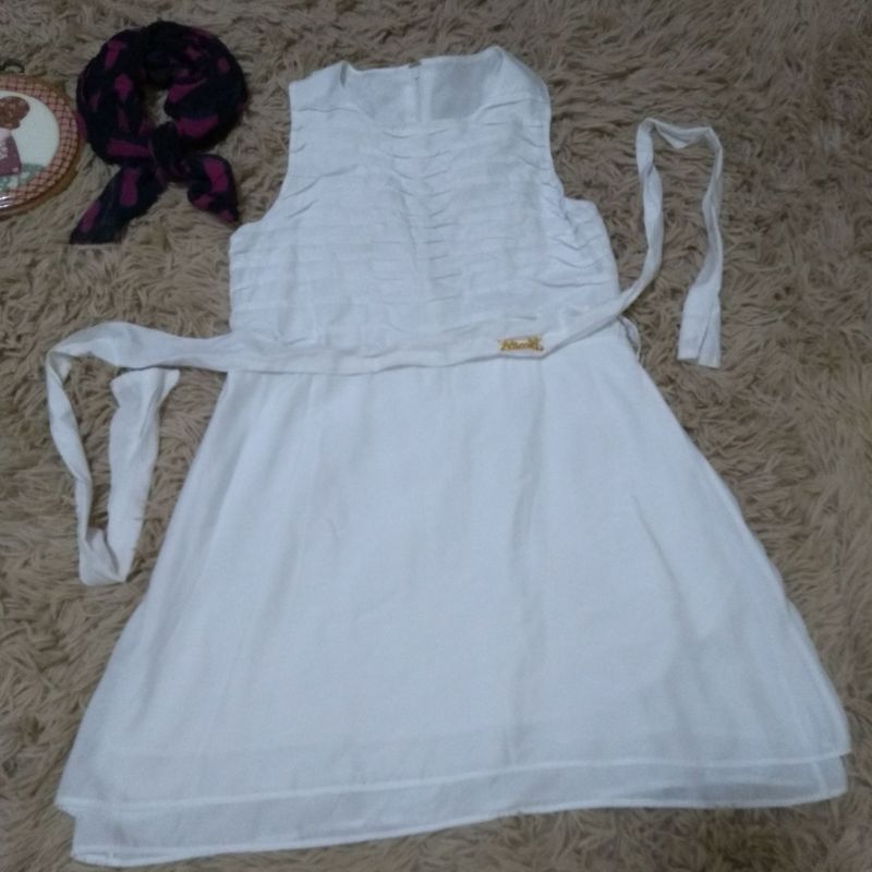 Vestido branco sale lilica ripilica