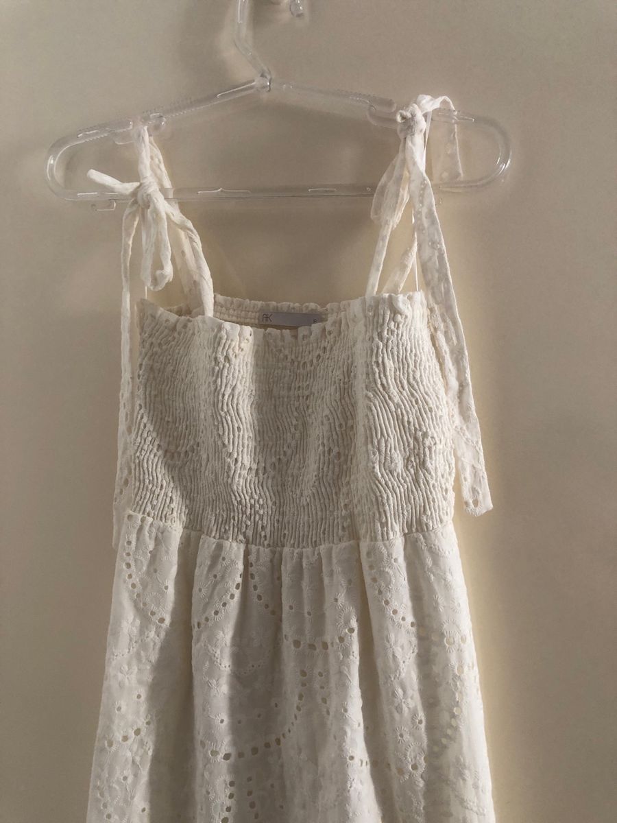 Vestido longo branco sales riachuelo