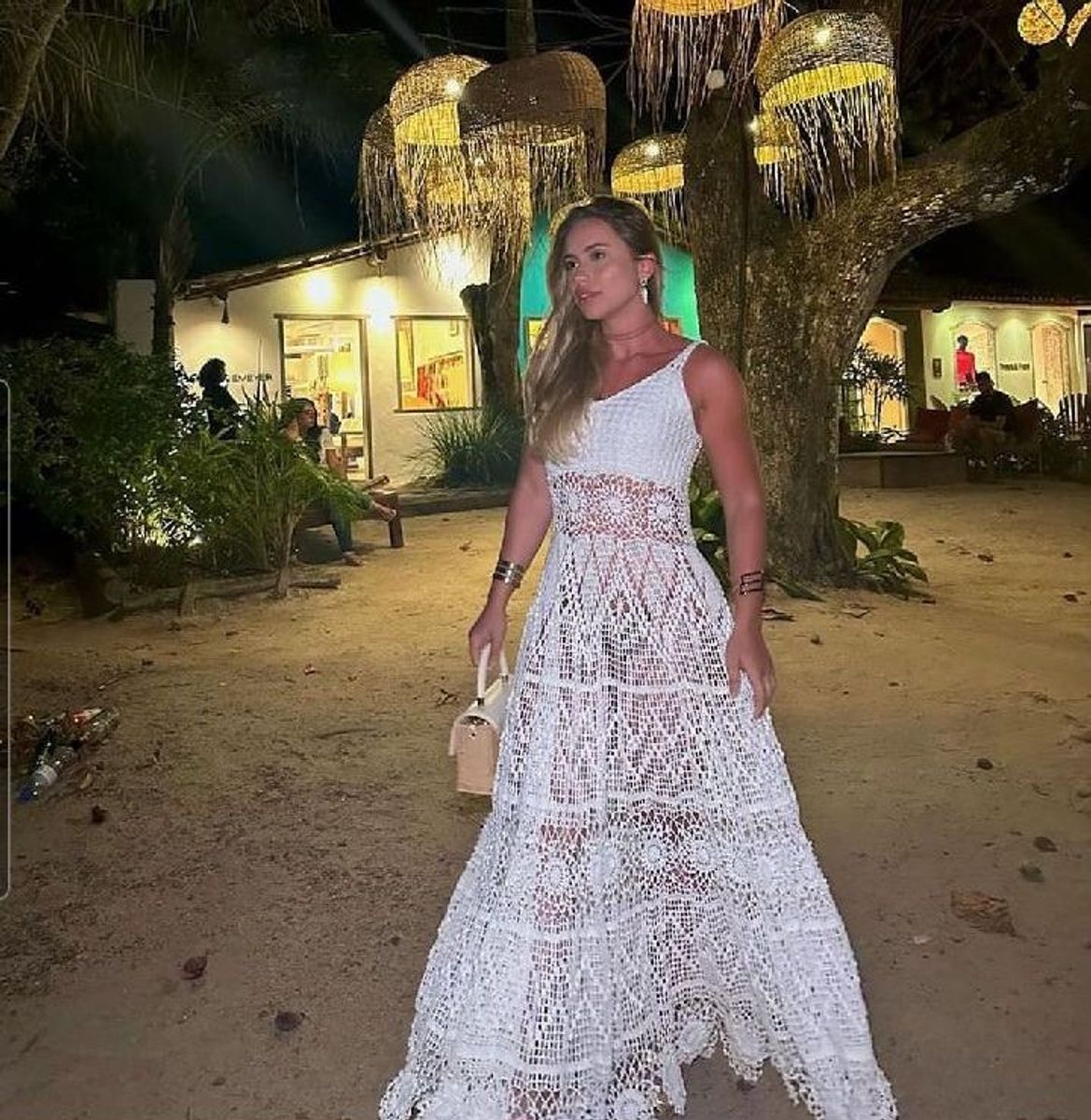 Dress Vestido Croche Branco Longo Vestido Branco Vestidos De