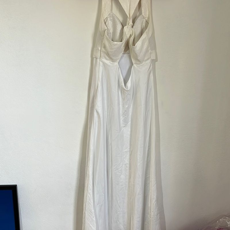 Vestido Branco Longo Tvz Vestido Feminino Tvz Usado 88235739