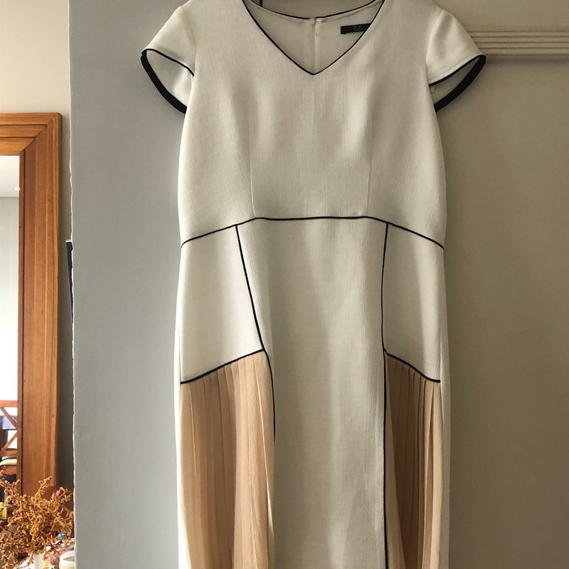 Vestido Branco Pa Concept Vestido Feminino Pa Concept Usado 52881011  enjoei