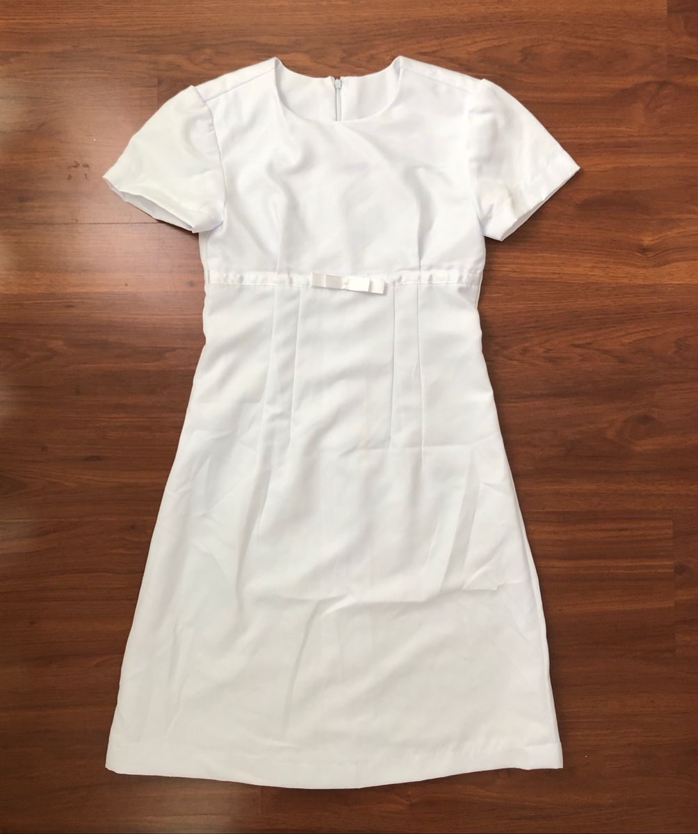 vestido para primeira comunhão branco