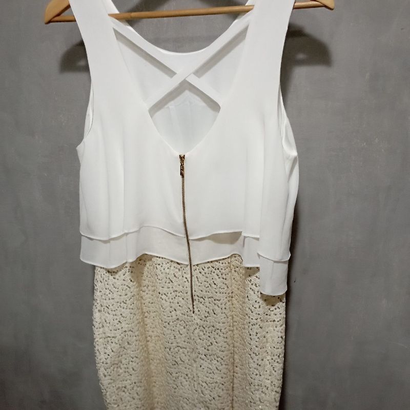 Vestido 2024 branco tvz