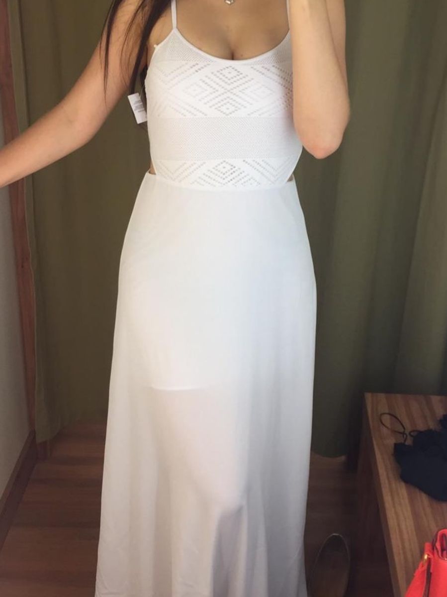 vestido renner branco