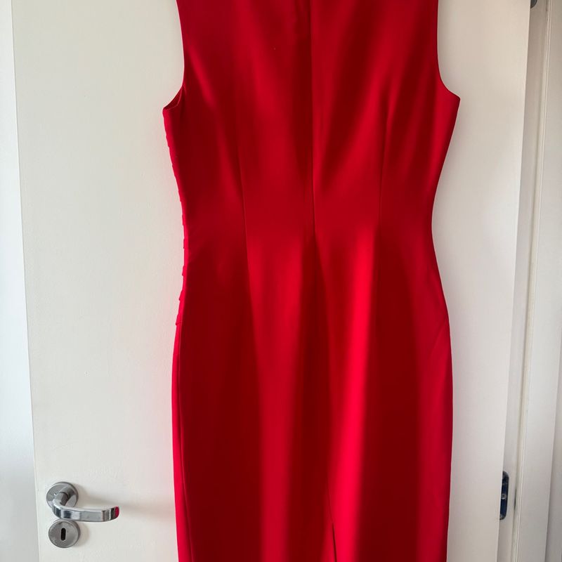Vestido vermelho Calvin Klein, NOVO (new red dress) Setúbal (São Julião,  Nossa Senhora Da Anunciada E Santa Maria Da Graça) • OLX Portugal